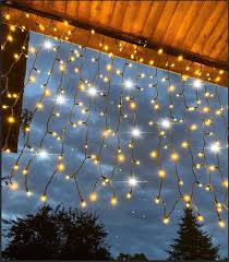 LEDZEIT Profi Serie - Varm Vit Utomhus Ljusgardin 1m x 1