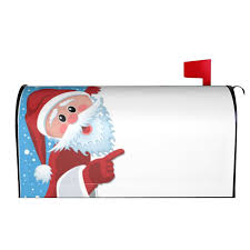 Jultomten Brevlåda Skydd - Trädgårdsdekor 45x53 cm