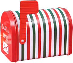 Julklappslåda i Vit Plåt