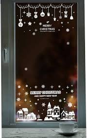 Julfönsterdekaler - Dubbelsidiga Klistermärken