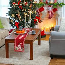 Julig Bordslöpare - Tvättbar och Elegant