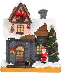 LICHENGTAI LED Julhusbelysning