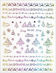 Juliga 3D-nagelklistermärken för kvinnor