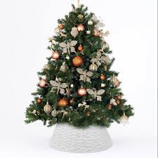 Handvävd Julgranskrage i Rotting