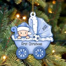 JSNKJLMN Babyns Första Julgransprydnad 2023