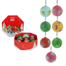Julgranskulor med Glitter - Santa Express Toy Story 4 Set