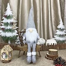 Nordisk Gnome Juldekoration - Grå