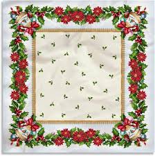 Julcenter 100x100 cm - Mästare Cotoneri 4516