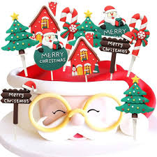 Tomicy 10 st Julcupcake-toppar