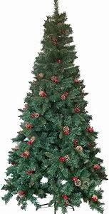 Grön Julgran 210 cm med 980 Spetsar