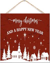 Jul- och Nyårsdekoration i Trä