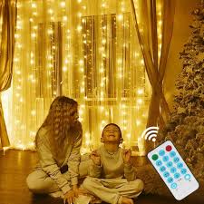 Lysande Julgardin 300 LED Utomhus 3x3m