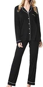 Amropi Dam Långärmad Mjuk Pyjamasset
