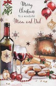 Julkort till Underbara Mamma och Pappa