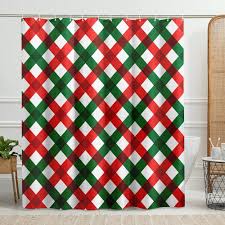 HATCHMATIC Jul Duschdraperi - Modern Snöflinga