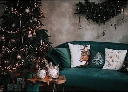 Julig Bakgrund för Barnporträtt med Julgran