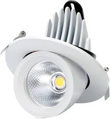 HSF LED Infälld Taklampa 360° Rotation 5-40W
