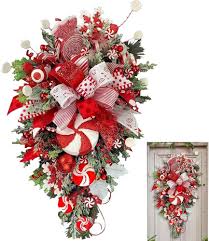 Julkrans för Dörr - Konstgjord Juldekoration