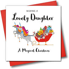 Vacker Julhälsning till Underbara Dottern