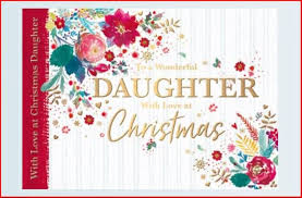 Julkort till en Underbar Dotter