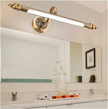 Guld LED Badrumsbelysning för Spegel