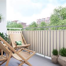 Balkonginsynsskydd 100x500 cm – UV-beständigt och väderresistent