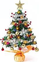 Julgran med Inbyggd LED Belysning - Liten