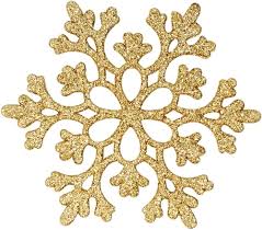 Julglittrande Snöflingor - 10 st Konstgjord Snö