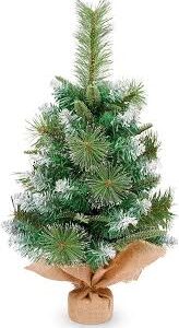 Mini Julgran 60 cm med Snöiga Tallnålar