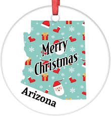 Personliga Arizona Julprydnader 2022