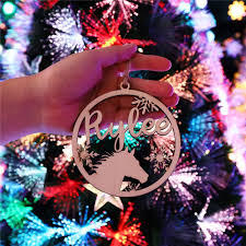 Personliga Julgranskulor med Namn