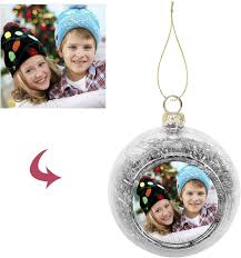 Glittriga Anpassade Julgranskulor