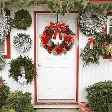 Julkrans för ytterdörr