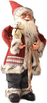 Vintage Plysch Jultomte - KAKAFA
