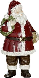 Antik Jultomte Dekorfigur - 18 cm