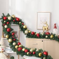 Juldekoration för Ytterdörr i Rotting