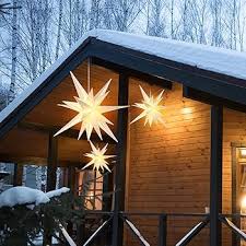 Sunbeauty 3D Julstjärna Belysning för Utomhus