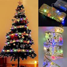 Gyllene Glänsande LED Ljuskedja - 1 m