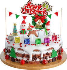 Joyoldelf Julkakedekorationer med Fordon