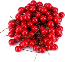 Konstgjorda Röda Bär - Dekorativ Järnek