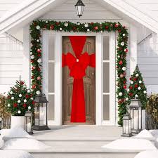 Julig Fönsterdekoration med Rosett – FiNeWaY