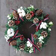 Stor Julkrans för Ytterdörr - H_30 cm