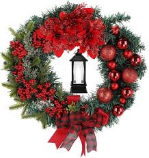 Julkrans 40 cm - Pilkrans för Ytterdörren