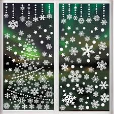 214 Snöflinge Fönsterklistermärken