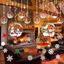 Julig Fönsterdekal – Självhäftande Dekoration