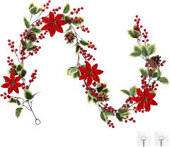 Julig Bärgirlang med Gröna Blad