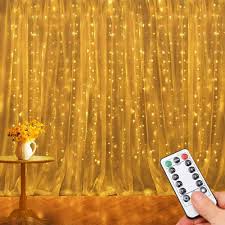 Ljusgardin med Timer och Dimmer - 2