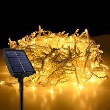 TRMLBE Utomhus Solcellsljusslinga 10 m – 400 LED