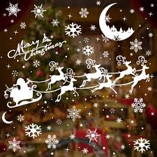 Julfönsterklistermärken - AcnA Dekorationer