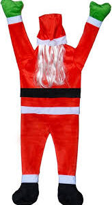 Klättrande Jultomte för Utomhusdekoration